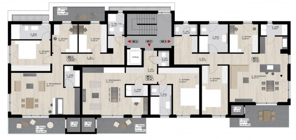 1.Obergeschoss Wohnung M�lheim an der Ruhr / Saarnberg