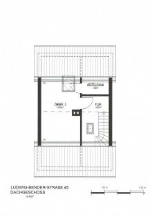3 Grundriss DG Familiengl�ck in M�lheim-Heimaterde: Gepflegtes Reihenhaus mit gro�em Garten