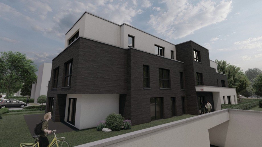 Eingang Etagenwohnung M�lheim an der Ruhr / Saarnberg