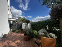 Terrasse Sch�ne Doppelhaush�lfte in Dinslaken Eppinghoven zu verkaufen.