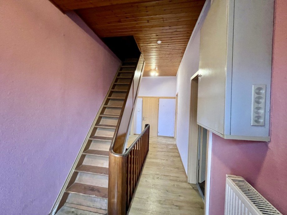 Treppe zum Spitzboden Einfamilienhaus Duisburg / Vierlinden