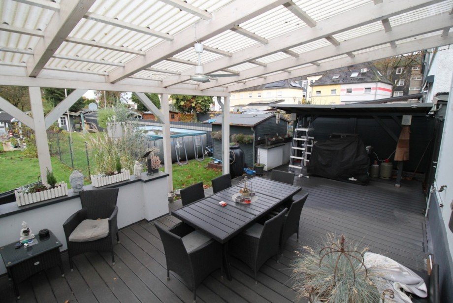 Terrasse Reiheneckhaus Oberhausen