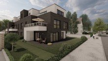Ansicht Schneisberg Wohnen am Uhlenhorst.
8 Neubau ETW M�lheim Saarnberg